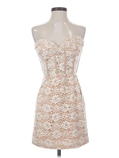 Pre-owned Bardot Cocktail Dress In Neutral