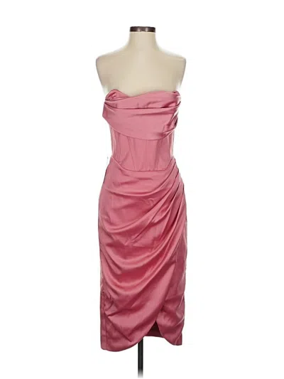 Bardot Cocktail Dress In Pink