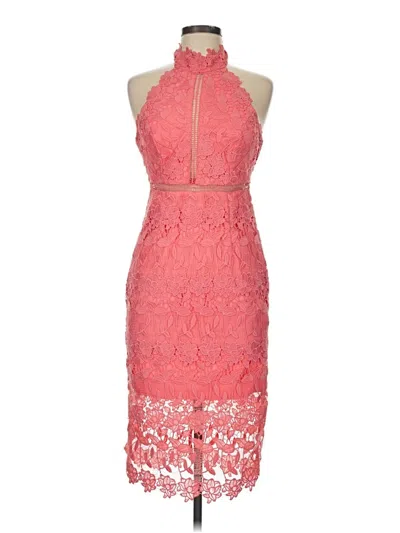 Pre-owned Bardot Cocktail Dress In Pink