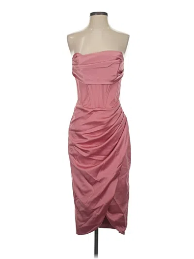Pre-owned Bardot Cocktail Dress In Pink