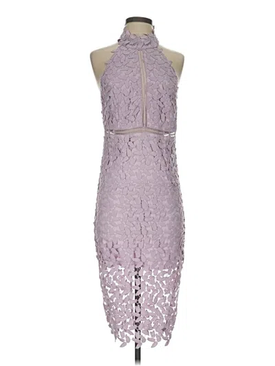 Pre-owned Bardot Cocktail Dress In Purple