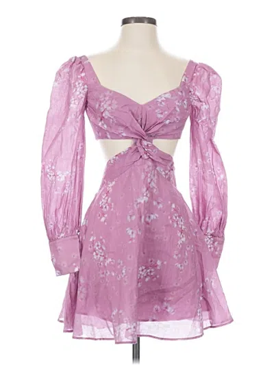 Pre-owned Bardot Cocktail Dress In Purple