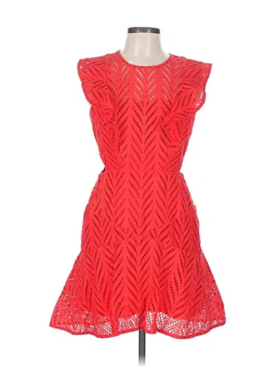 Pre-owned Bardot Cocktail Dress In Red
