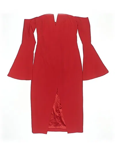 Pre-owned Bardot Cocktail Dress In Red