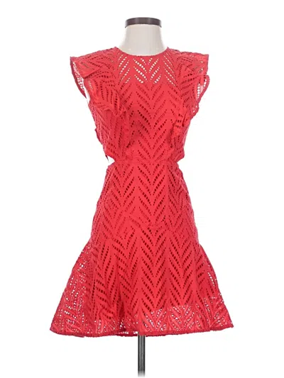 Pre-owned Bardot Cocktail Dress In Red