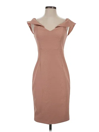 Pre-owned Bardot Cocktail Dress In Tan