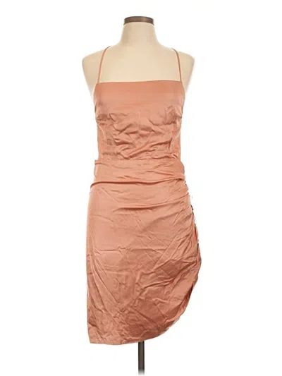 Pre-owned Bardot Cocktail Dress In Tan