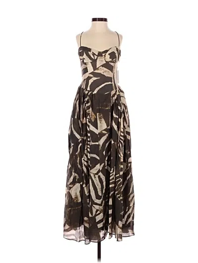 Pre-owned Bardot Cocktail Dress In Tan