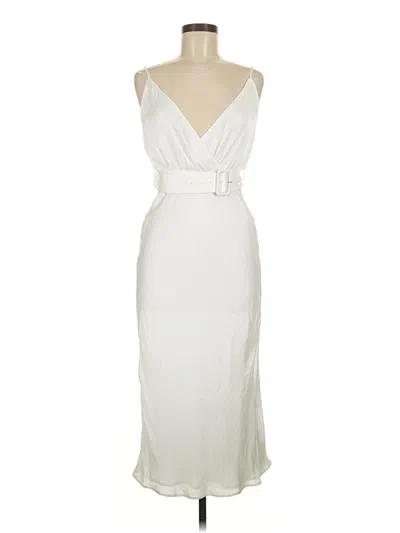 Pre-owned Bardot Cocktail Dress In White