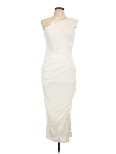 Pre-owned Bardot Cocktail Dress In White