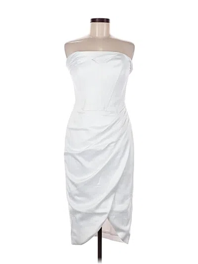 Pre-owned Bardot Cocktail Dress In White