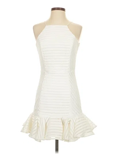 Pre-owned Bardot Cocktail Dress In White