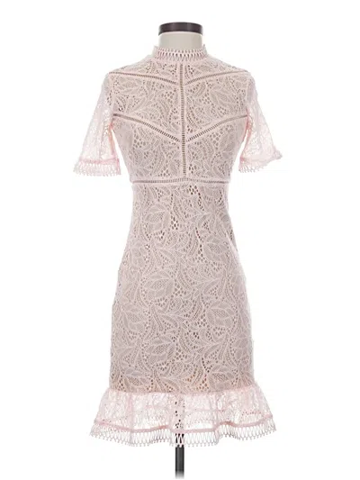 Pre-owned Bardot Cocktail Dress In White