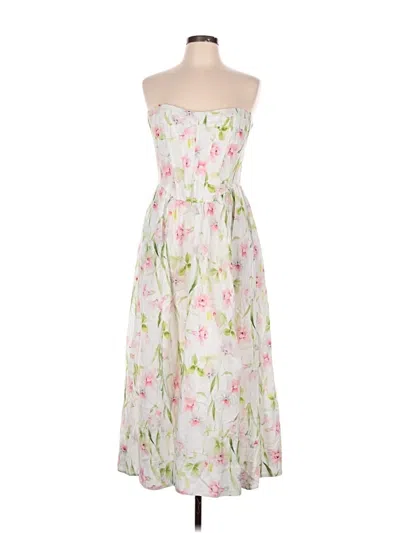 Pre-owned Bardot Cocktail Dress In White