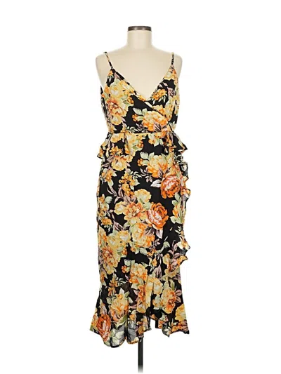 Pre-owned Bardot Cocktail Dress In Yellow