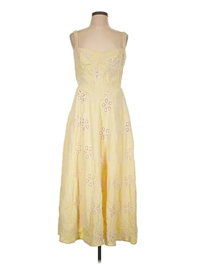 Pre-owned Bardot Cocktail Dress In Yellow