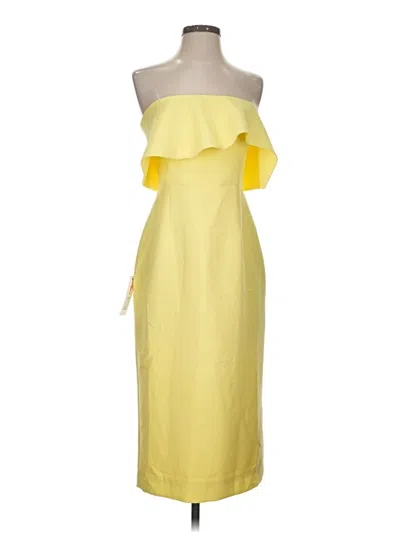 Pre-owned Bardot Cocktail Dress In Yellow