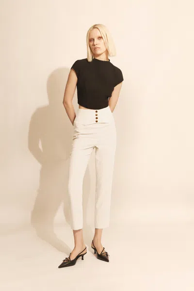 Bardot Corset Pant In Orchid Wht