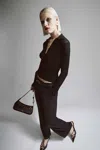 Bardot Cristo Slouch Pant In Black