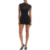 Bardot Delphi Cap Sleeve Playsuit In Black