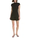 Bardot Delphi Cap Sleeve Playsuit In Black