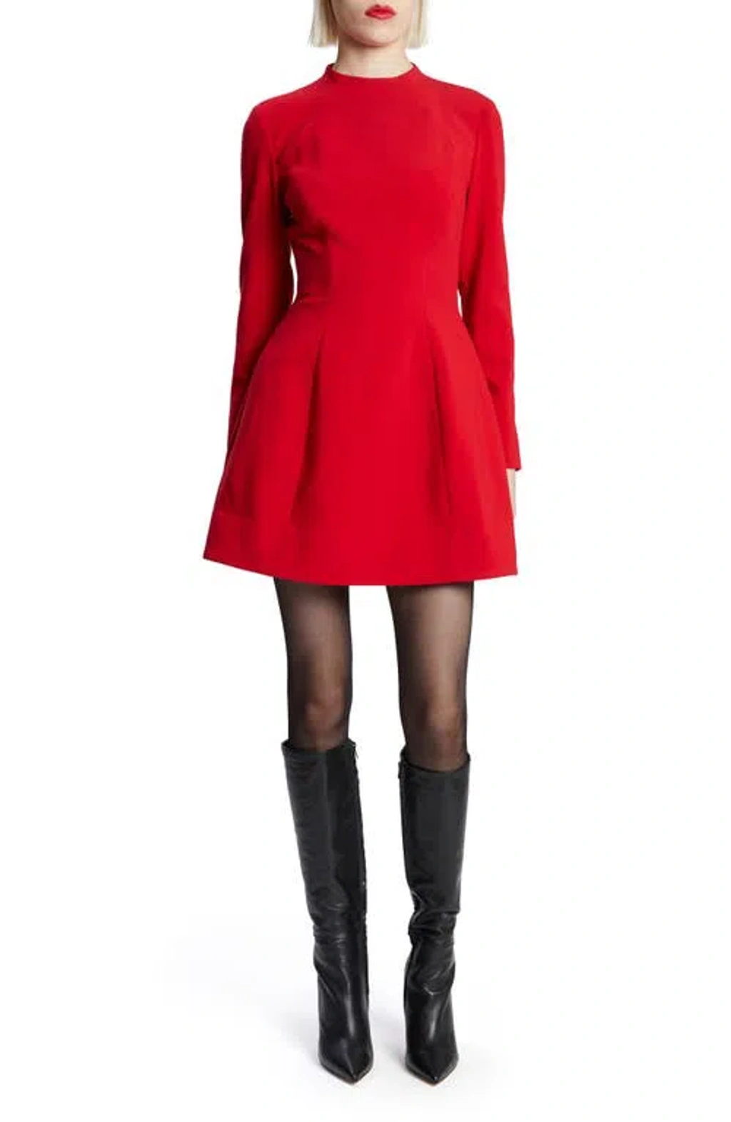 bardot delphi long sleeve dress Delphi Long Sleeve Mini Dress