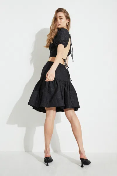 Bardot Demi Top In Black