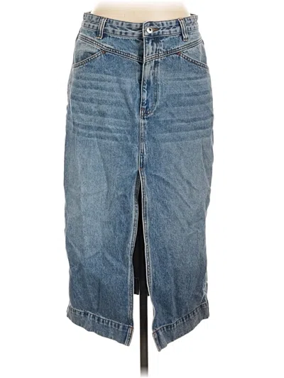 Pre-owned Bardot Denim Skirt In Blue