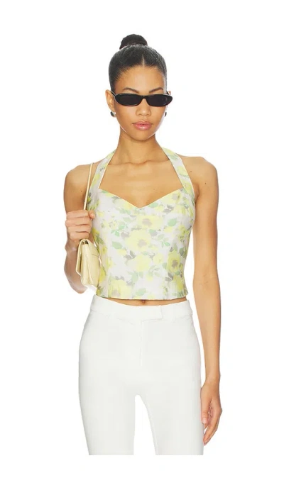Bardot Deserae Halter Neck Top In Multi