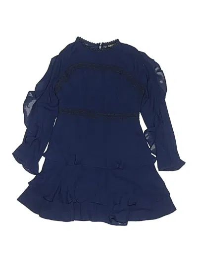 Pre-owned Bardot Kids'  Dress In Blue