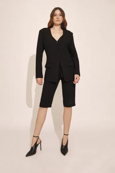 Bardot Ellera Fitted Blazer In Black