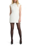 Bardot Elson Structured Minidress In White