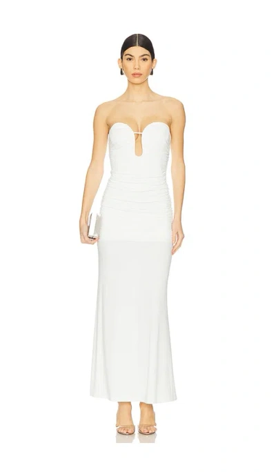 Bardot Elvira Maxi Dress In White