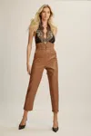 Bardot Elviria Halter Satin Bodysuit In Black