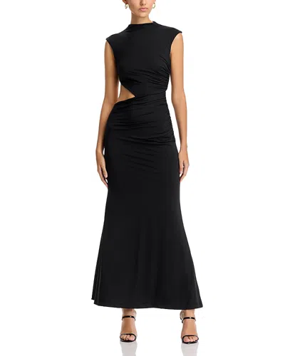 Bardot Emery Waist Cutout Dress In Black