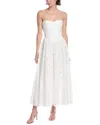 Bardot Estie Broderie Maxi Dress In White