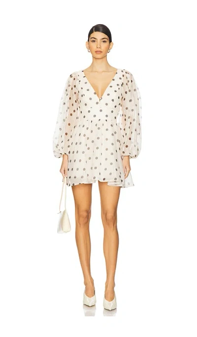 Bardot Eva Mini Dress In Neutral