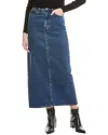 Bardot Evianna Denim Maxi Skirt In Blue