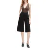 Bardot Fina Deep V-neck Bodysuit In Brown