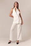 Bardot Freya Longline Vest In Orchid Whi