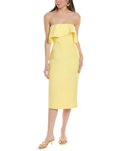 Bardot Garnet Midi Dress In Yellow