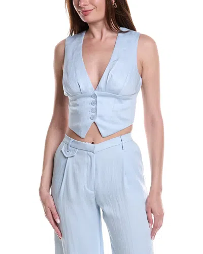 Bardot Geordy Vest In Blue