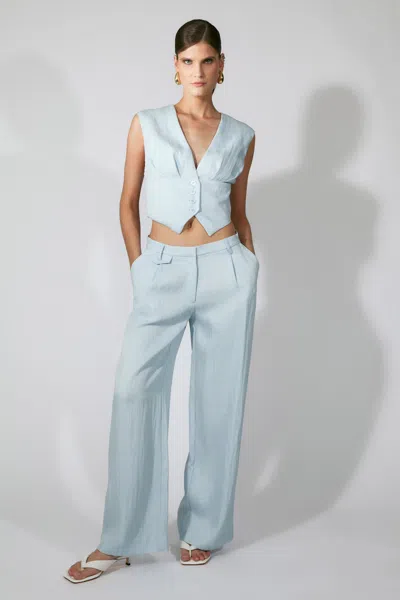 Bardot Geordy Vest Top In Blue