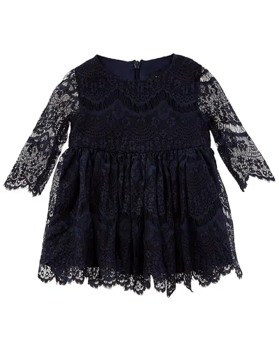 Bardot Kids' Gertrude Lace Dress In Blue