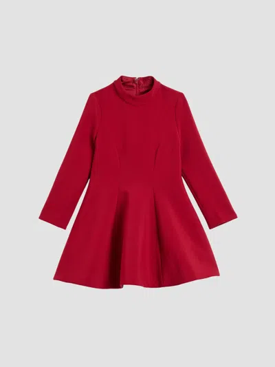 Bardot Girl's Little Girl's & Girl's Zoe Long-sleeve Mini Dress In Burgundy