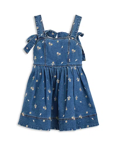 Bardot Girls' Catalina Daisy Denim Dress - Little Kid, Big Kid In Blue