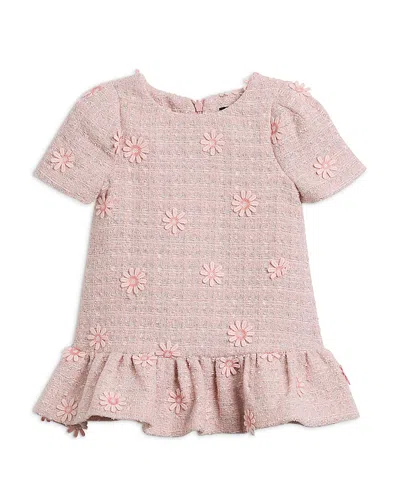 Bardot Girls' Esra Daisy Boucle Dress - Baby, Toddler In Pink
