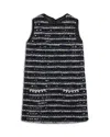 Bardot Girls' Lana Boucle Dress - Little Kid, Big Kid In Black