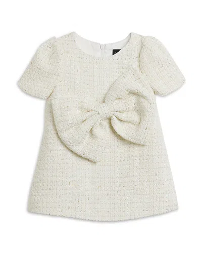 Bardot Babies' Girls' Lucille Boucle Mini Dress - Toddler In White
