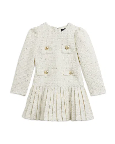 Bardot Girls' Shiloh Boucle Dress - Little Kid, Big Kid In Neutral
